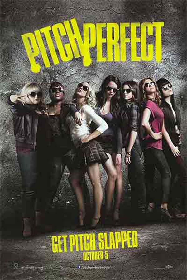 This is the movie poster for pitch perfect.