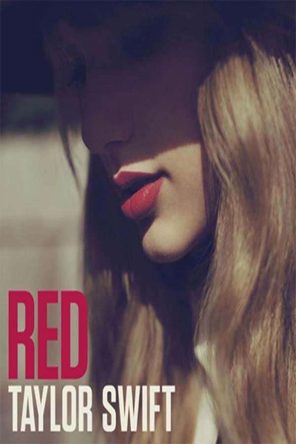 This is the album cover for Red.