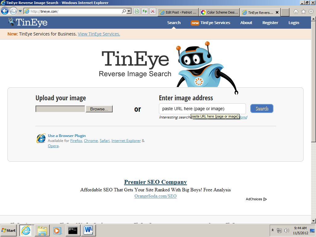 TinEye Has An Eye On the Web