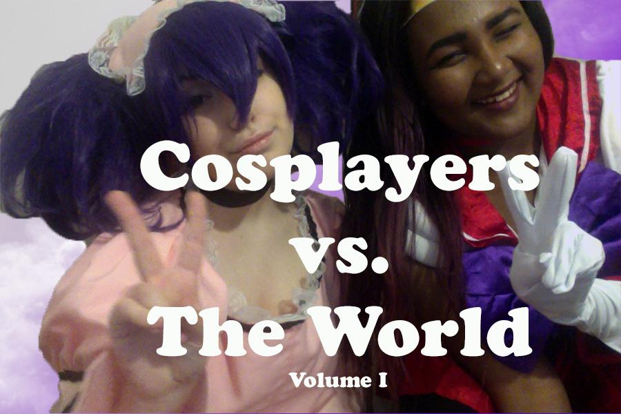 Jade Chambers and Samantha Butler featured in cosplay attire. 