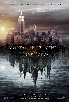 The movie poster for Mortal Instruments: City of Bones, was probably the best part of the entire movie.