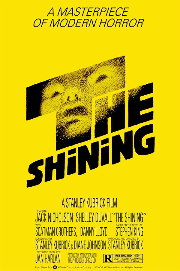The original 1980 movie poster for The Shining.
