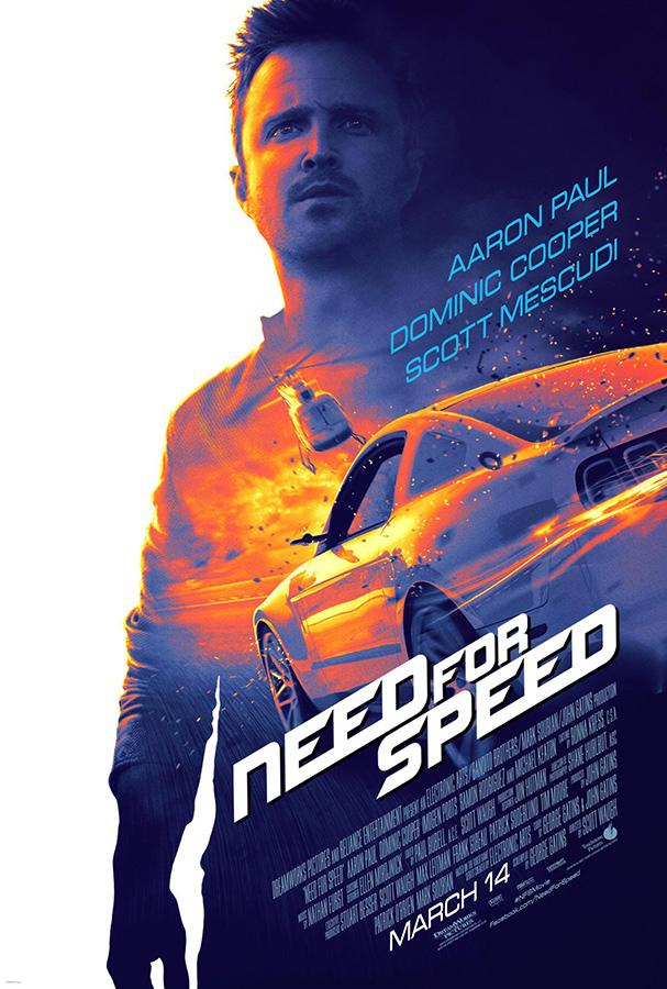 Need for Speed movie poster.