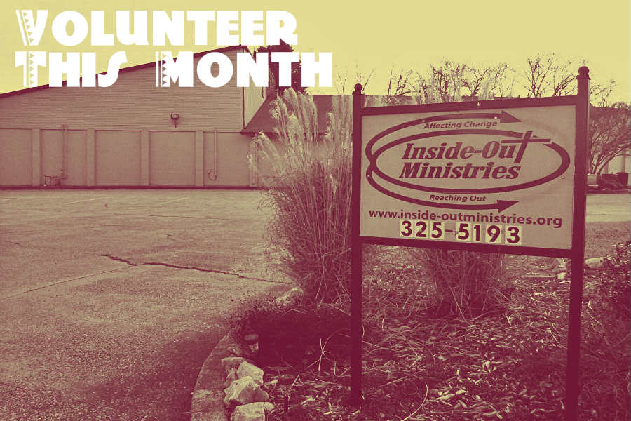 Looking for a way to volunteer in April? Consider Inside-Out Ministries