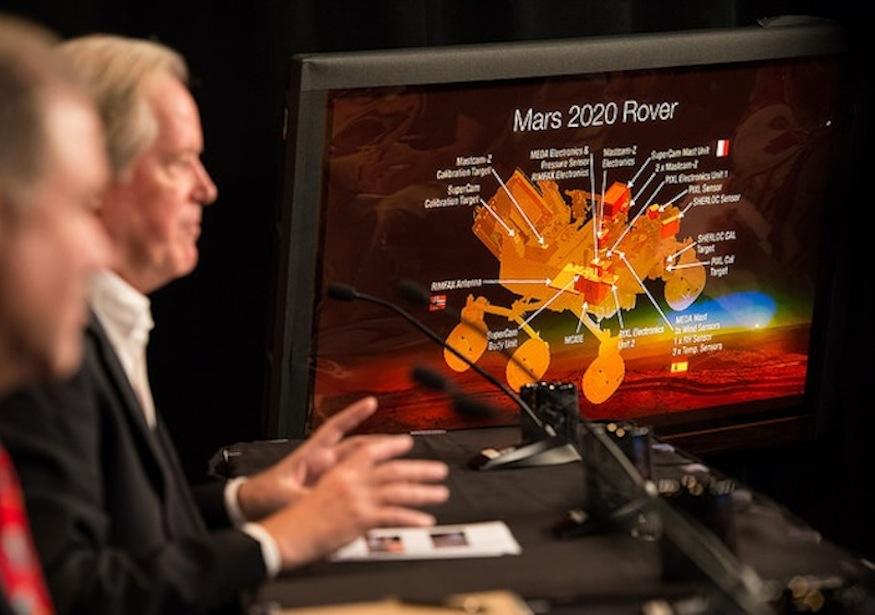 The 2020 Mars Rover blueprints are officially underway at NASA.

Photo Credit: NASA
