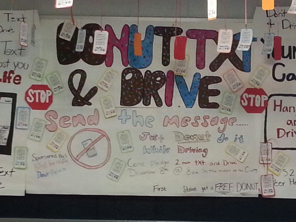 Peer Helpers: Donut Text and Drive