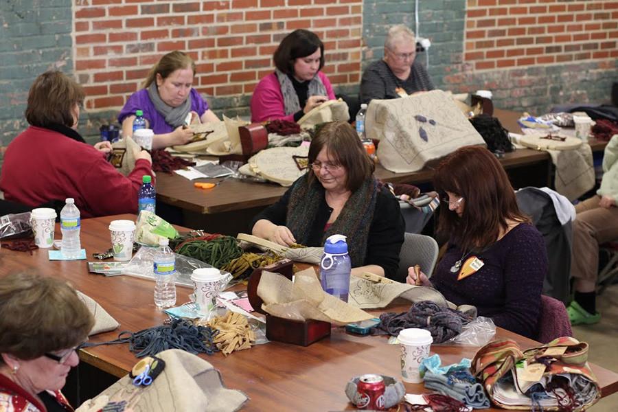 A photo of the Rug Hook Workshop.
 
Contributed by: Kimberly Casey.
