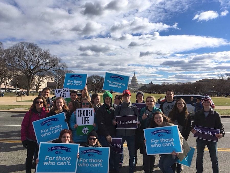 BJ Students March for Life