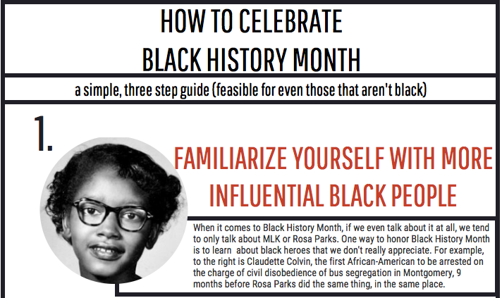 How To Celebrate Black History Month