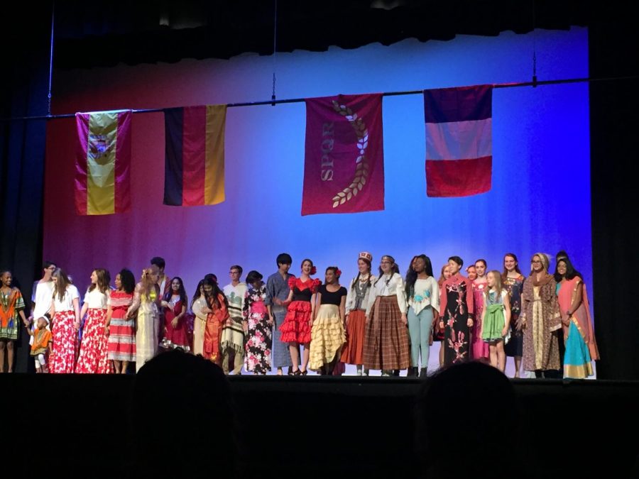 Fashion Show of International Festival (Picture taken by Irena Guo)