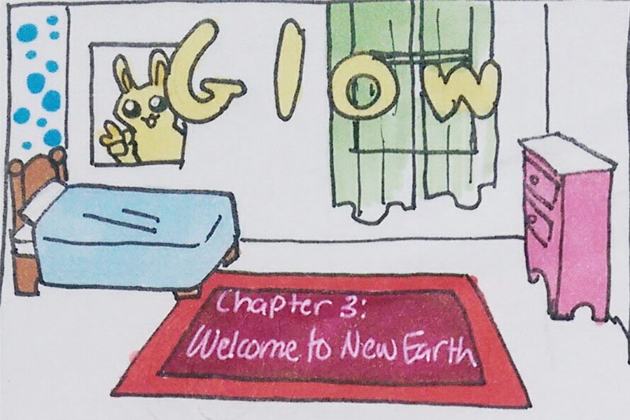 Glow- Chapter 3: Welcome to New Earth