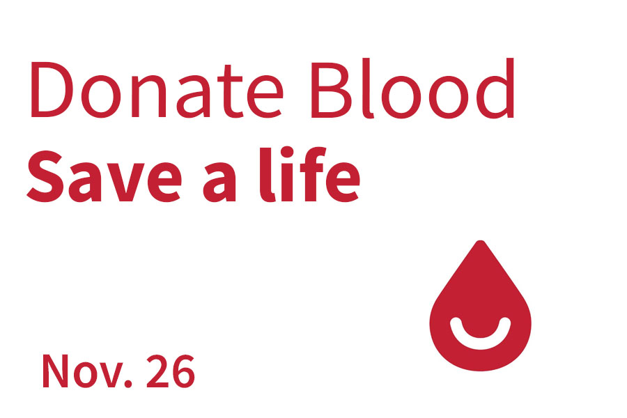 Donate Blood on November 26th!