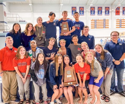 Swim & Dive Do Great at State