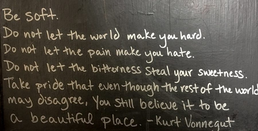 Kurt Vonnegut DID NOT write this, but its nice, right?