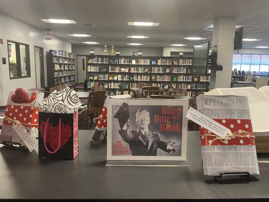 The media center invites you to have a blind date with a book for Valentines Day!

Kristina Meade, photographer