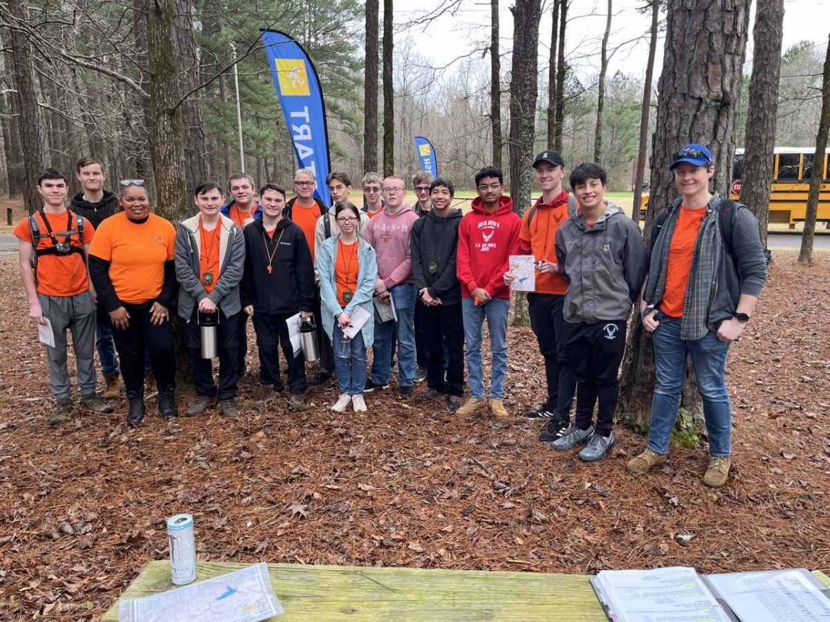 Bob Jones AFJROTC Orienteering at Oak Mountain State Park