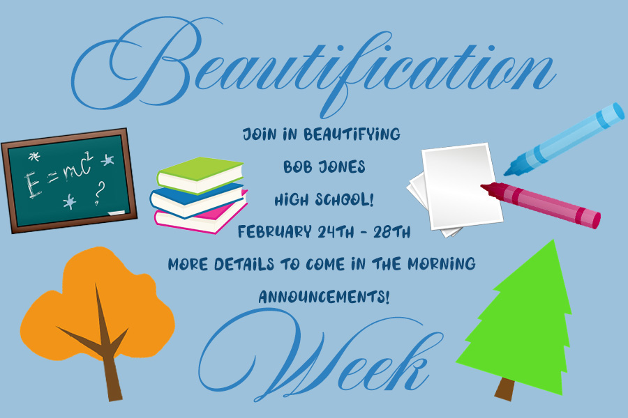 Join in Beautifying Bob Jones High School!