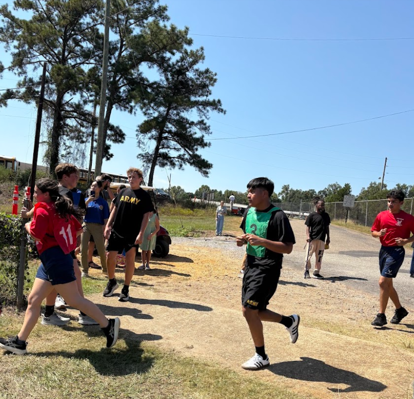 BJHS AFJROTC Competes at Mustang Drill and Fitness Meet