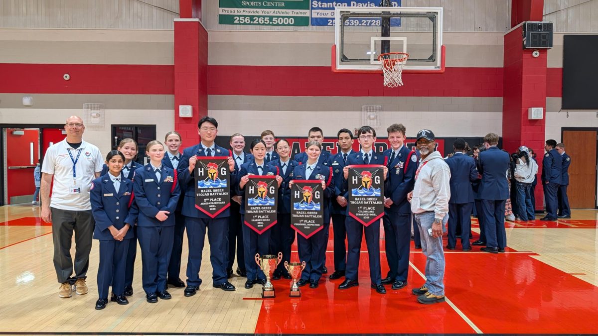 AFJROTC Competes in Hazel Green Drill Competition